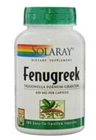 Solaray Fenugreek Seeds Capsules 620mg