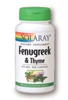 Solaray  Fenugreek and Thyme