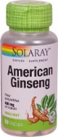 Solaray American Ginseng Vegetarian Capsules 480mg Perspective: Main