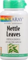 Solaray Nettle Leaves Capsules 450mg Perspective: front
