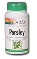 Solaray Parsley Capsules 430mg Perspective: front