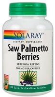 Solaray Saw Palmetto Berries Capsules 580mg