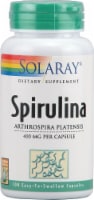 Solaray Spirulina Capsules Perspective: Main
