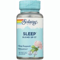 Solaray Sleep Blend Sp-17 100 Veg Caps Perspective: Main