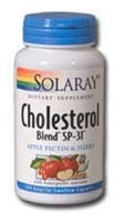 Solaray Cholesterol Blend™ SP-31 Capsules 100 Count Perspective: front
