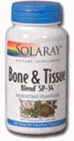 Solaray  Bone and Tissue Blend™ SP-34™ Perspective: front