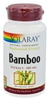 Solaray Bamboo Extract Capsules 300mg Perspective: front