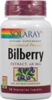 Solaray Bilberry Extract Capsules 60mg