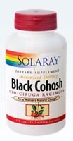 Solaray Black Cohosh Extract Capsules Perspective: front