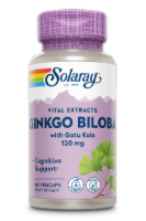 Solaray Ginkgo Biloba Extract Cognitive Support VegCaps