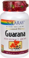Solaray Guarana Seed Extract Capsules 200mg Perspective: Main