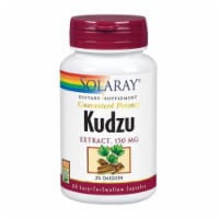 Solaray Kudzu Extract Easy to Swallow Capsules 150mg Perspective: Main
