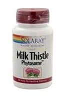 Solaray Milk Thistle Phytosome Capsules Perspective: front
