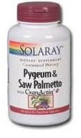 Solaray  Pygeum and Saw Palmetto with CranActin®
