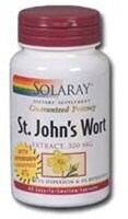 Solaray St. John's Wort Extract Capsules 300mg Perspective: front