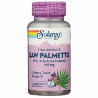 Solaray Saw Palmetto Berry Extract Softgels 160mg
