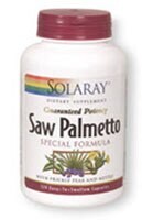 Solaray Saw Palmetto Special Formula Capsules Perspective: front