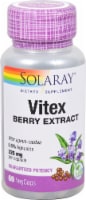 Solaray Vitex Berry Extract Vegetarian Capsules 225mg Perspective: Main