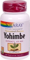 Solaray Yohimbe Extract Capsules 135mg Perspective: Main
