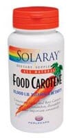 Solaray Food Carotene Softgels 10000 IU