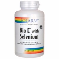 Solaray Bio E with Selenium 120 Sgels Perspective: Main