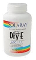 Solaray  Dry Vitamin E with Hawthorn Perspective: front