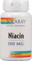 Solaray Niacin Capsules 100 mg