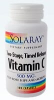 Solaray  Vitamin C Timed Release Perspective: front