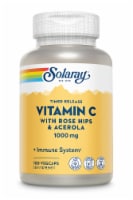 Solaray® Vitamin C with Rose Hips and Acerola Veg Caps