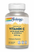 Solaray® Vitamin C with Rose Hips and Acerola Veg Caps 1000mg