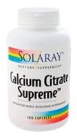 Solaray  Calcium Citrate Supreme™ Perspective: front