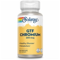 Solaray Gtf Chromium 200 mcg 100 Veg Caps Perspective: Main