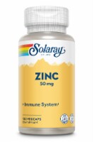 Solaray® Zinc Vegetarian Capsules 50mg Perspective: Main