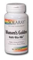 Solaray Women's Golden Multi-Vita-Min Capsules