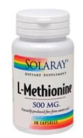 Solaray L-Methionine Perspective: front
