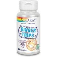 Solaray Chewable Ginger Trips 60 Chwbls