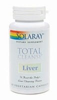Solaray  Total Cleanse™ Liver Perspective: front