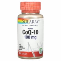 Solaray Pure CoQ-10 Capsules 100mg