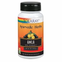 Solaray Ayurvedic Herbs Amla Vegetarian Capsules 500mg Perspective: Main
