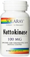 Solaray Nattokinase Vegetarian Capsules 100 mg Perspective: Main