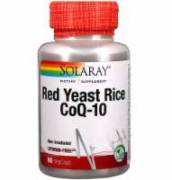 Solaray Red Yeast Rice-CoQ-10 Veg Caps