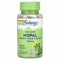 Solaray Prickly Pear Vegetarian Capsules 500 mg Perspective: Main