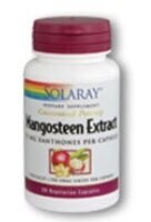 Solaray Mangosteen Extract Capsules Perspective: front