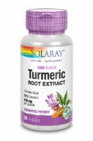 Solaray One Daily Turmeric Root Extract Veggie Capsules 570mg Perspective: Main