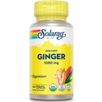 Solaray Organic Ginger 1,080 mg 100 Caps Perspective: Main