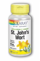 Solaray Organically Grown St John's Wort Veg Caps 450 mg