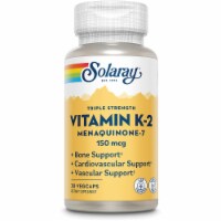 Solaray Triple Strength Vitamin K-2 Menaquinone-7 150 mcg 30 Veg Caps Perspective: Main
