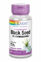 Solaray Cold Pressed Black Seed Vegan Softgels 500mg