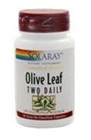 Solaray Olive Leaf Two Daily Capsules 500 mg