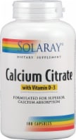 Solaray Calcium Citrate with Vitamin D-3
